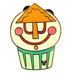 Disneyland It's a Small World Cupcake Hidden Mickey‎ Disney 2025 Pin Wave B New